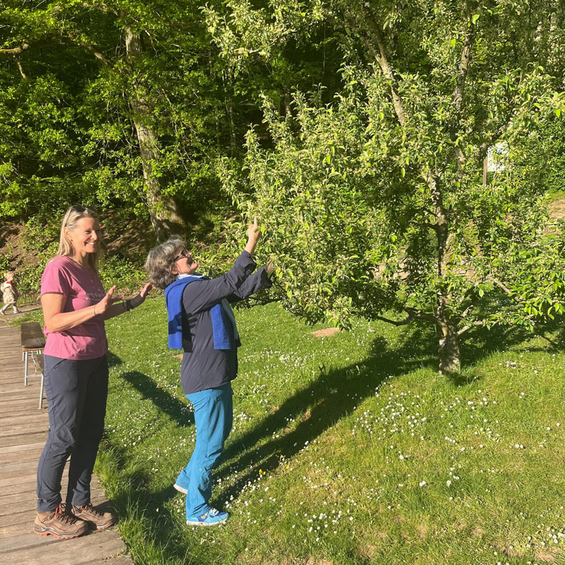 Coachinnen – Bea von Borcke und Alexandra Gebhardt Lernen im Naturraum